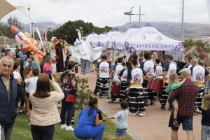 Maspalomas acogi a ms de 4.000 personas en la celebracin de la Warrior Race y el 12 Encuentro Vecinal