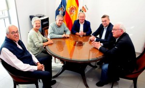 Marco Aurelio Prez recibe a tres ex diputados alemanes del CDU
