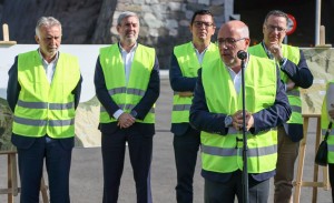 Morales ratifica el compromiso del Cabildo de seguir avanzando hacia la consecucin del anillo insular