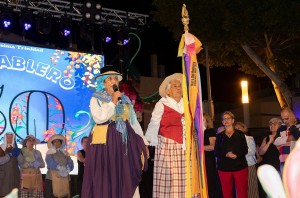 Mercedes Romano recibe la Vara de Romera de Honor de las Fiestas de El Tablero