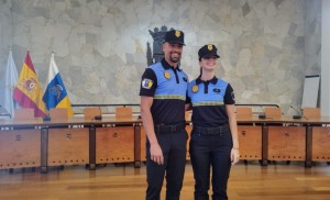 Agimes incorpora dos nuevos agentes a la Polica Local 