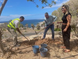 San Bartolom de Tirajana celebra el Da Mundial del Medio Ambiente reforestando Puerto Escondido
