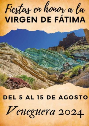 Veneguera celebra las Fiestas en honor a Ftima del 5 al 15 de agosto