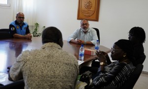 Francisco Garca se rene con la comunidad senegalesa por la celebracin del Magan
