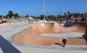 Arinaga estrena el mayor Skate Park de Canarias