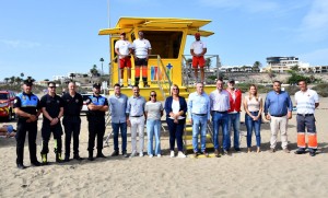 Maspalomas, El Ingls y Las Burras renuevan las torretas de vigilancia de la playa