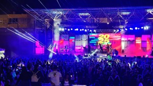 Maspalomas celebra la llegada de 2025 con lleno turstico y fiesta de Ao Nuevo
