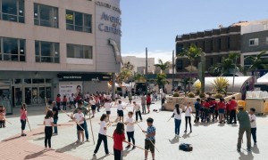 Ms de 5000 alumnos y alumnas de centros educativos de Santa luca participan en el programa deporte escolar 
