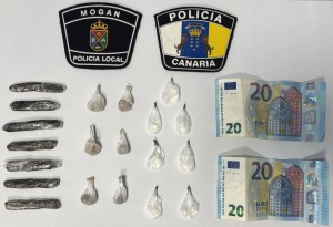 Detenido en Mogn un hombre por conduccin temeraria sin carnet, desobediencia y posesin de drogas