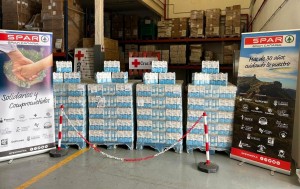 SPAR Gran Canaria dona ms de 4.000 litros de leche a Cruz Roja 