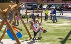 Santa Luca inaugura el nuevo parque de La Paredilla 