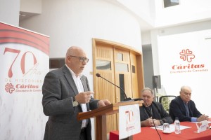 El Cabildo destina 112.000 euros de apoyo a Critas en su labor con personas sin hogar