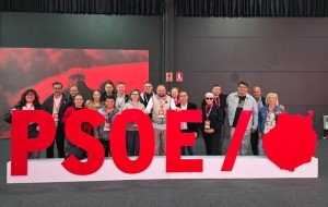 PSOE de San Bartolom llevar pancarta por la diversidad en el Maspalomas Pride