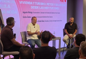 El PSOE-SBT exige al Gobierno canario ms inversin en vivienda pblica durante el II Ciclo del Aula Fayna Noda