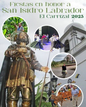 Carrizal celebrar sus fiestas en honor a San Isidro Labrador del 15 al 18 de mayo