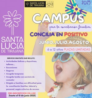 Santa Luca organiza un Campus de Verano para la conciliacin familiar en junio, julio y agosto