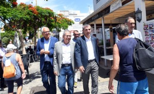 Marco Aurelio Prez alerta al vicepresidente canario sobre la despoblacin en las Medianas