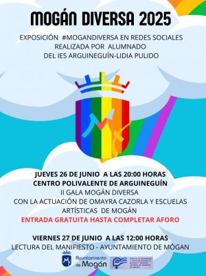 Mogn celebrar el Orgullo con el humor de Omayra Cazorla y exposicin fotogrfica 