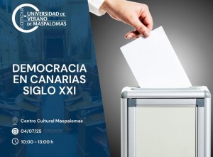 La Universidad de Verano de Maspalomas programa el Curso sobre Europa: un espacio de Democracia y Libertad