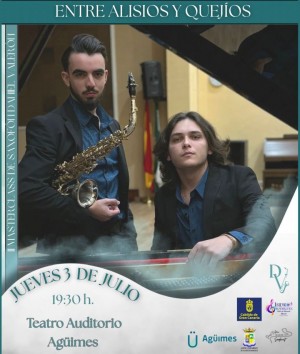 El Teatro Auditorio Agimes acoge este jueves el concierto Entre Alisios y Quejos con entrada libre