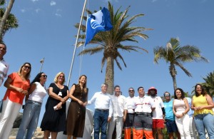 Maspalomas Costa Canaria, destino turstico preferente con siete Banderas Azules 