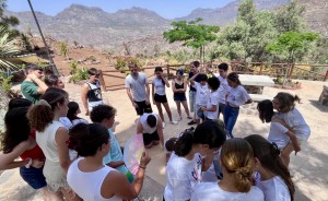 Jvenes de las Ciudades Amigas de la Infancia de Gran Canaria debaten el modelo turstico 