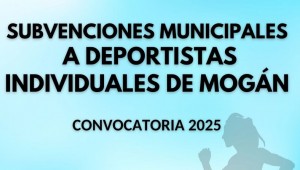 Mogn abre el plazo de solicitud de las subvenciones deportistas 