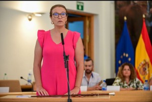 Francisco Garca cesa a Yaiza Prez concejala de NC-BC como la portavoz del grupo municipal