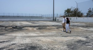 Mogn inicia la sustitucin del csped y  sistema de riego del campo de ftbol de Arguinegun
