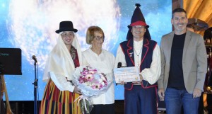 Gran Gala Santiaguera honra a Rosa Mara Ortega Rosy en San Bartolom de Tirajana