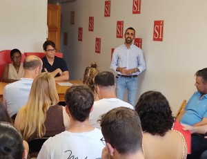 Las Juventudes Socialistas regresa con fuerza a Santa Luca con Carlos Gonzlez al frente
