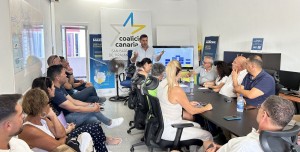 Alejandro Marichal marca el rumbo poltico de CC en San Bartolom de Tirajana 