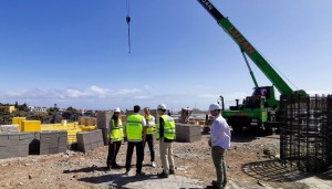 Agimes avanza en las obras del Centro de Colectivos La Tablilla 