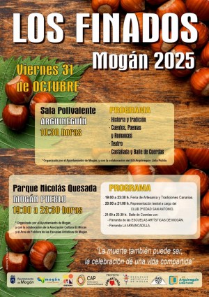 Mogn organiza actividades por Los Finados y Halloween el 31 de octubre 