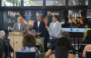 Gran Canaria exhibe la excelencia de su papa en Teror en la VII Feria insular