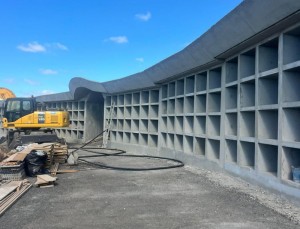 SBT ultima la construccin de 256 nuevos nichos en el Cementerio de El Lomo