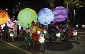 Agimes dar la bienvenida a la Navidad con su alumbrado en el Cruce de Arinaga  
