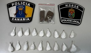 Detenido en Mogn un hombre con drogas dentro de un coche de alquiler