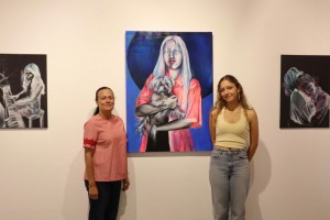 Irene Hidalgo muestra en Maspalomas su pintura silenciosa e introspectiva 