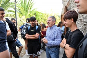 Estudiantes de los IES Amurga y Tmara usan el arte contra la violencia de gnero