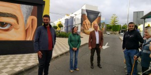 Agimes refleja su patrimonio en tres nuevos murales de la Avenida La Salle