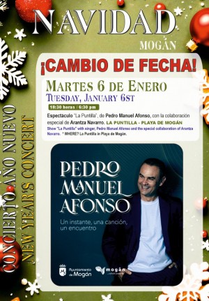 Mog�n celebra el concierto de Pedro Manuel Afonso al martes 6 de enero