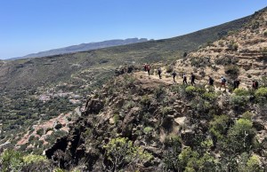 Mog�n celebra m�s de 20 a�os recorriendo los senderos de  Gran Canaria