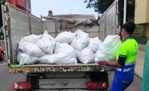 Telde retira m�s de cincuenta mil toneladas de residuos en 2025