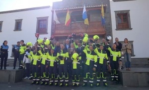 El Servicio de Bomberos de Maspalomas se refuerza con 11 nuevos efectivos y la promoci�n de 7 cabos
