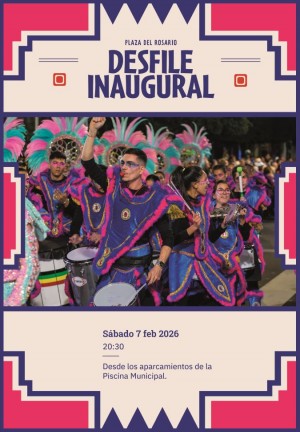 Diez carrozas participan este s�bado en el Desfile Inaugural del Carnaval de Ag�imes