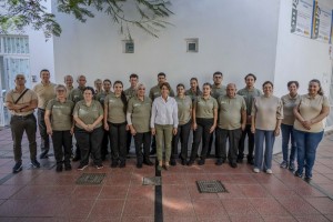 Mog�n da la bienvenida a los integrantes de los PFAE de restauraci�n 