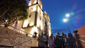 La Iglesia de la Candelaria de Ingenio realza el valor patrimonial y simb�lico con el nuevo alumbrado 