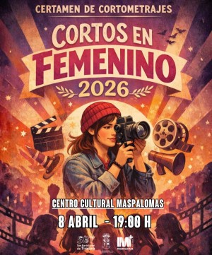 Maspalomas proyecta �Cortos en Femenino� de 2026