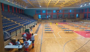 Servicios Sociales habilita uel pabell�n del Tablero como albergue refugio ante la borrasca �Therese�